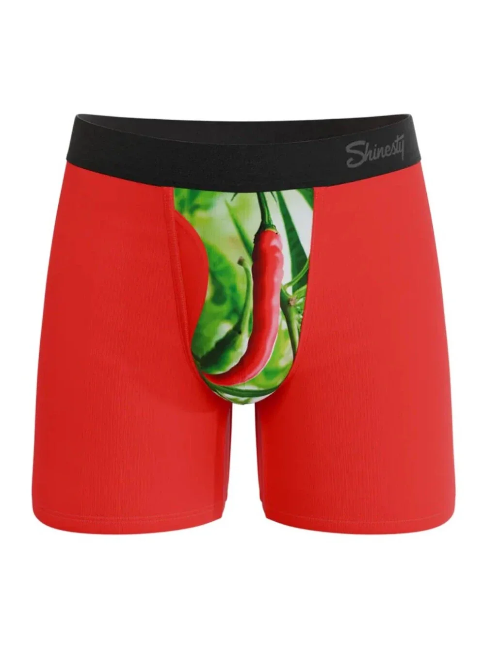Shinesty The Picante - Chili Pepper Ball Hammock® Pouch Underwear w/ Fly- 2X